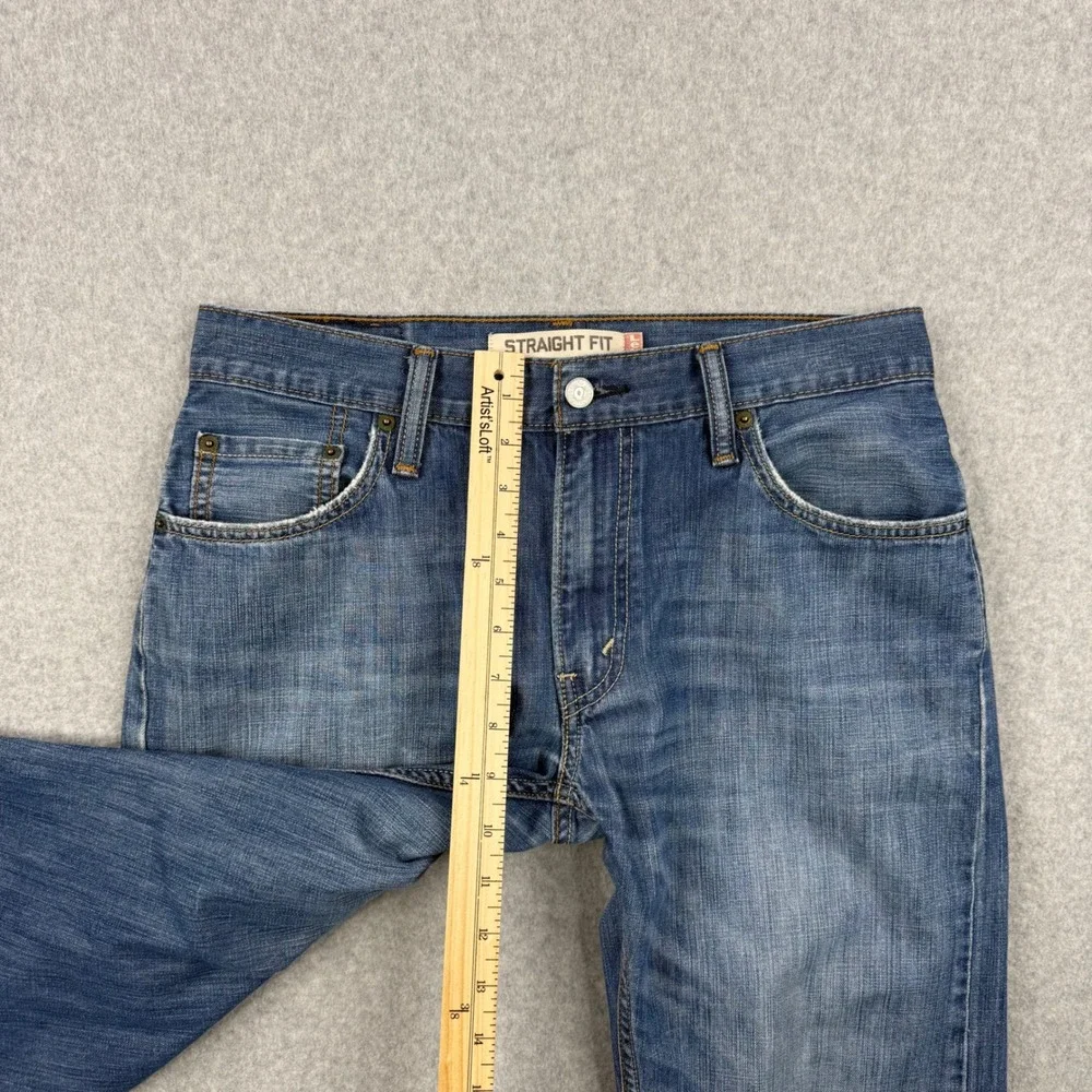 Vintage‎ Levis 505 Jeans Mens 30x32 (Fits 30x31) Blue Straight Fit Denim Cotton